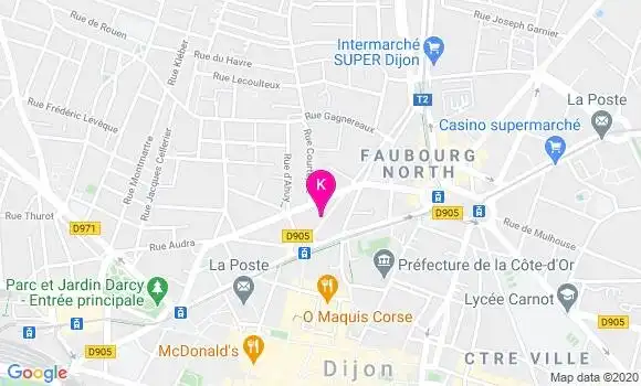 Localisation Cecile Nicolas