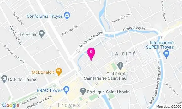 Localisation Daniel Vatan