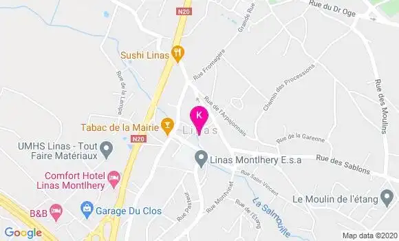 Localisation Samuel Denis
