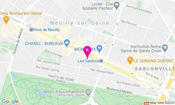 Localisation Vincent Magadou