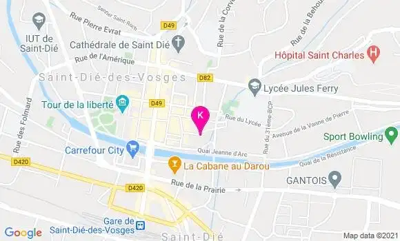 Localisation Camille Sciascia