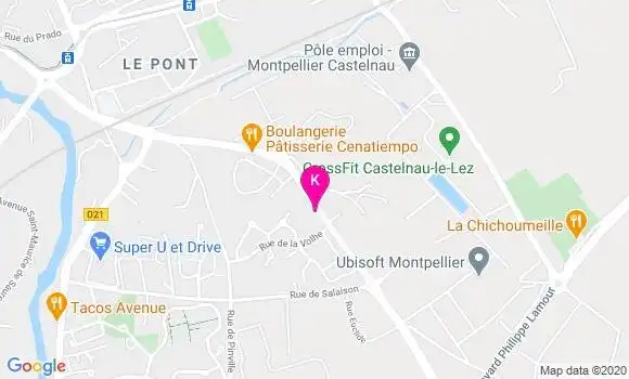 Localisation Isabelle Rouvier