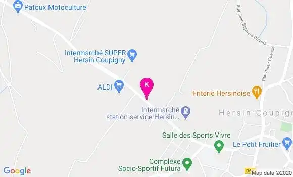Localisation Laurie Bailleul