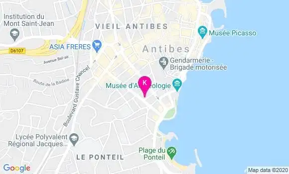 Localisation Lucas Bontpart