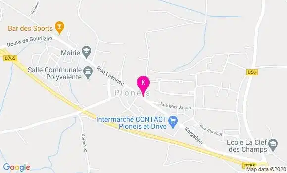 Localisation Marie Toulancoat