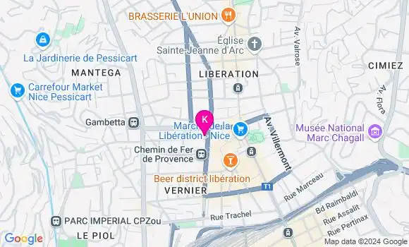 Localisation Maxime Touffaire
