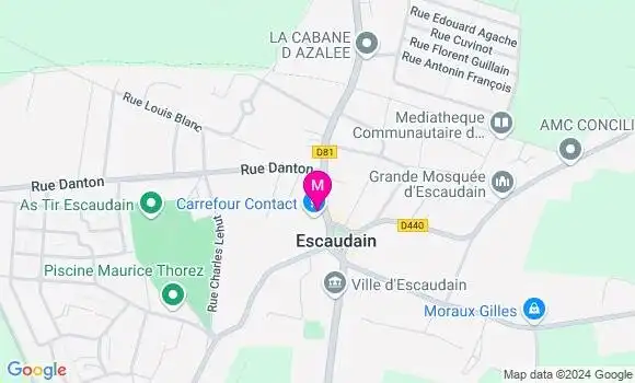 Localisation Esteban Lutas