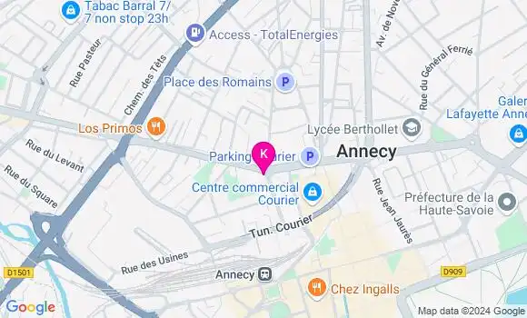 Localisation Marie Almanza Delahaye