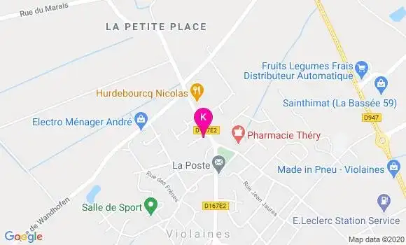 Localisation Thomas Cornil