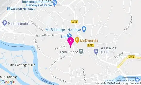 Localisation Nuria Krief