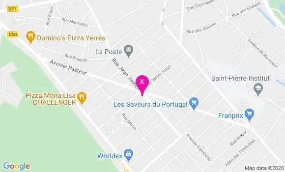 Localisation Yohan Derozier