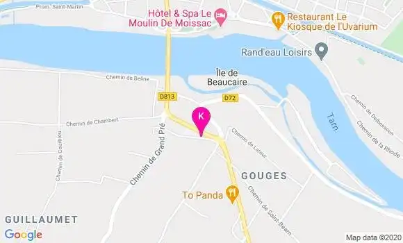 Localisation Vincent Borderies