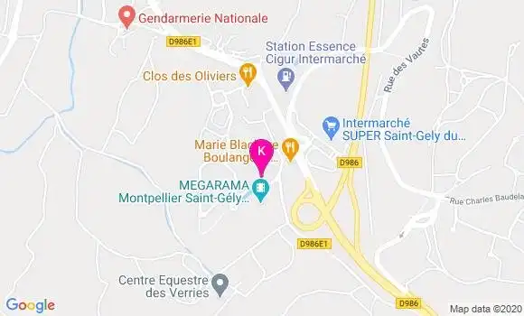 Localisation Pascale Tourne Diaz