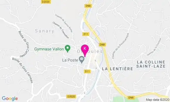 Localisation Jean Pierre Delaubier
