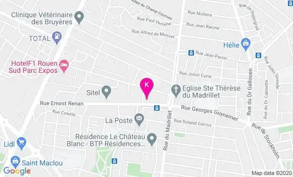 Localisation Julia Gillot