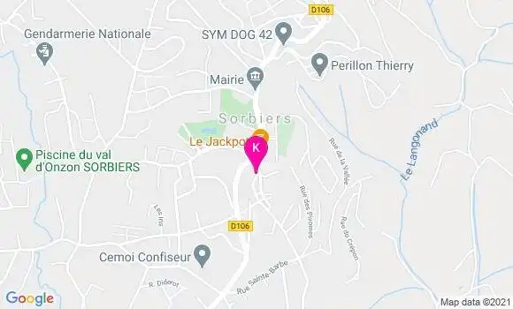 Localisation Caroline Roux