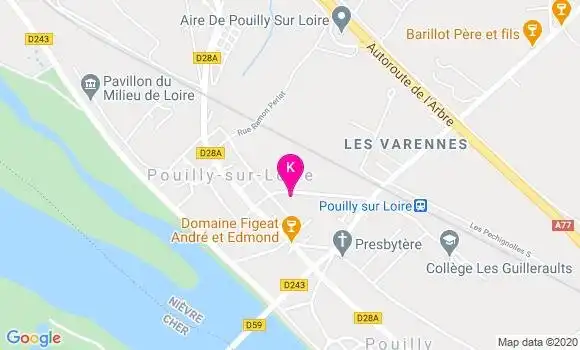 Localisation Jean Jacques Lete