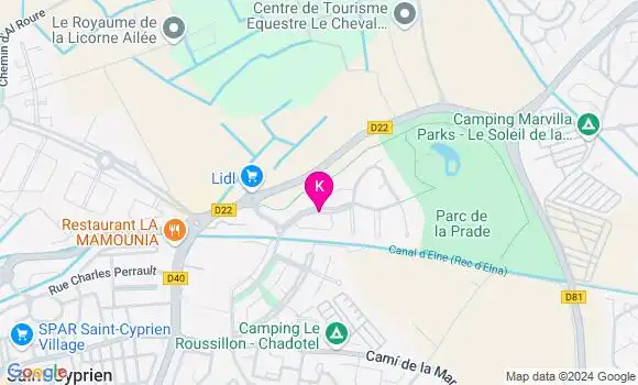 Localisation Cindy Rebner