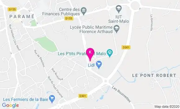 Localisation Aurore Jacopin
