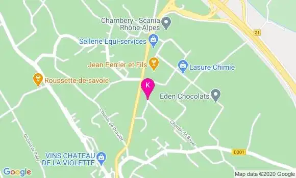Localisation Alexandra Chaumontet