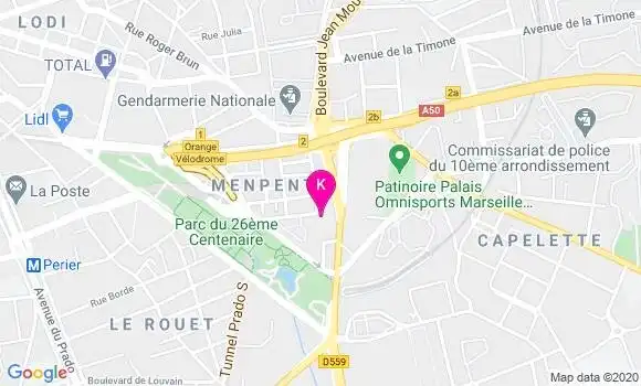 Localisation Marc Chalhon