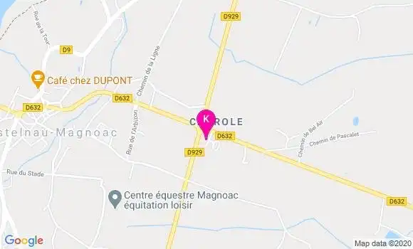 Localisation Cecile Miralles Dubosc