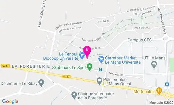 Localisation Franck Coatleven