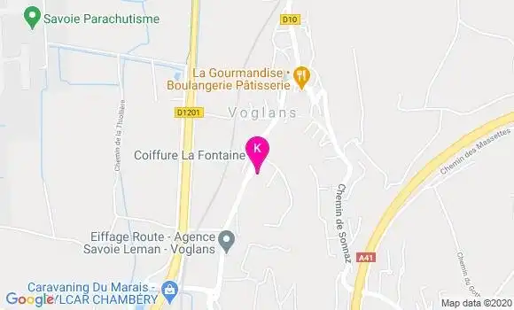 Localisation Laurent Bouvier