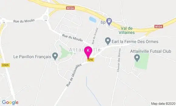 Localisation Dominique Jamet