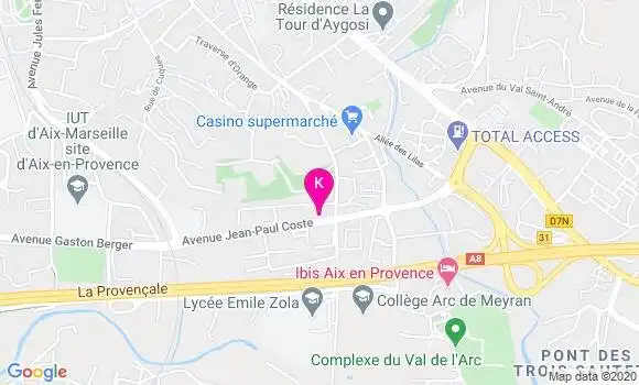 Localisation Jean Francois Soulie