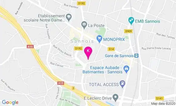 Localisation Andree Mariot Bonnet