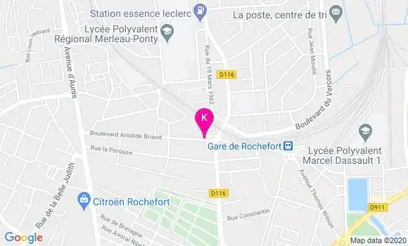 Localisation Audrey Durand