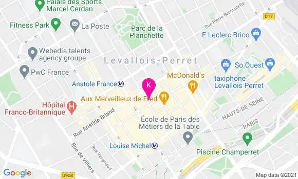 Localisation Nicolas Dubois