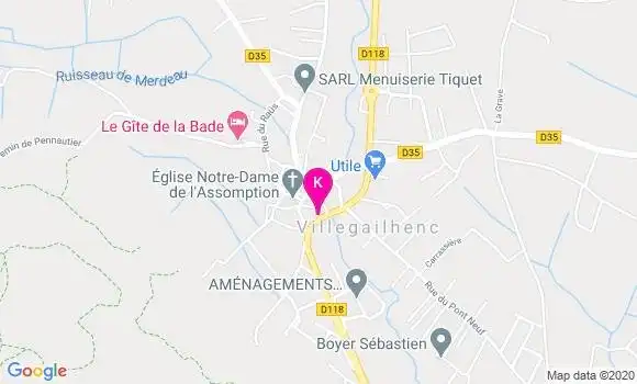 Localisation Laure Azemar