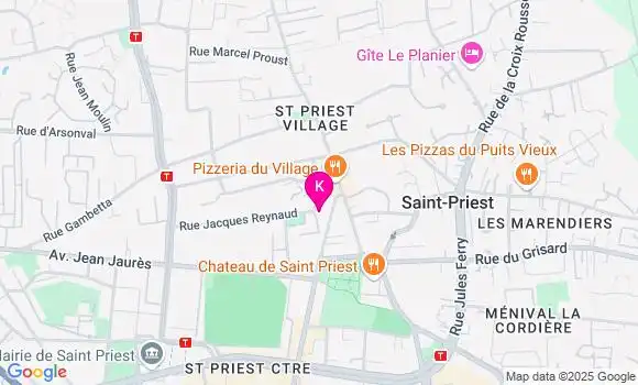 Localisation Rachel Gallas