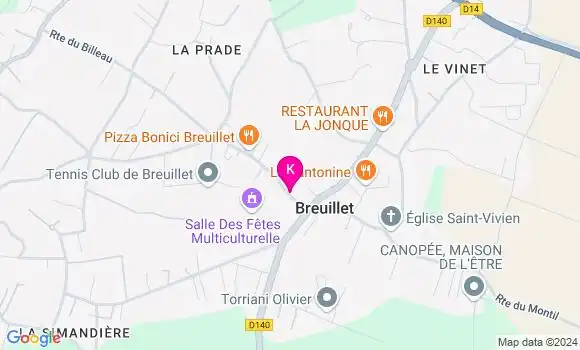 Localisation Thomas Allera