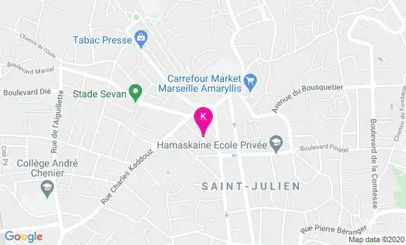 Localisation Marvin Drahe