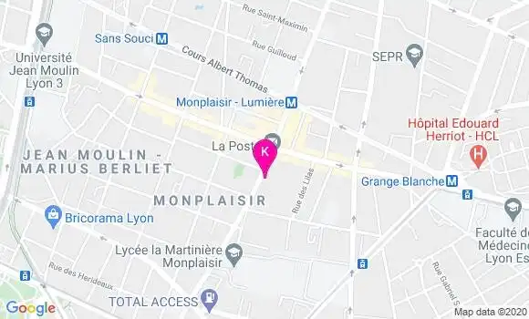 Localisation Bertille Mahe