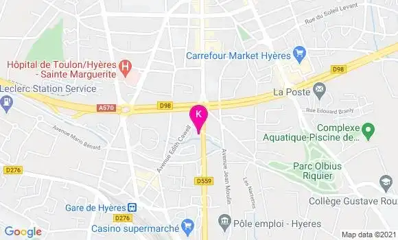 Localisation Isabelle Beurdeley