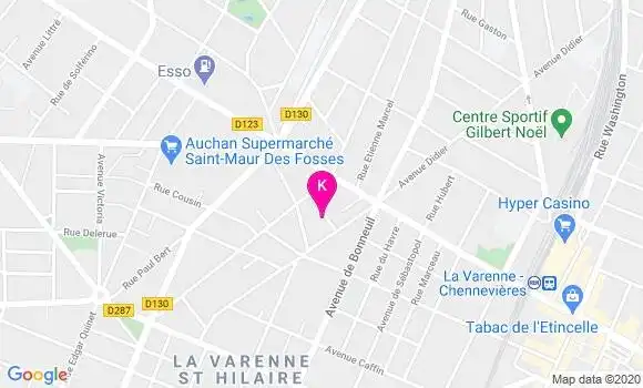 Localisation Carole Marin Leboucher