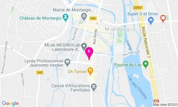 Localisation Jacqueline Levasseur Soulier