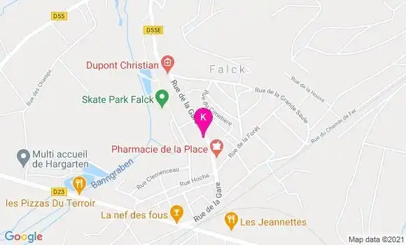 Localisation Thomas Fleury