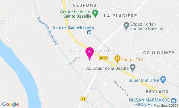 Localisation Thierry Labar