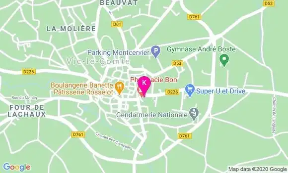 Localisation Marie Rousselot