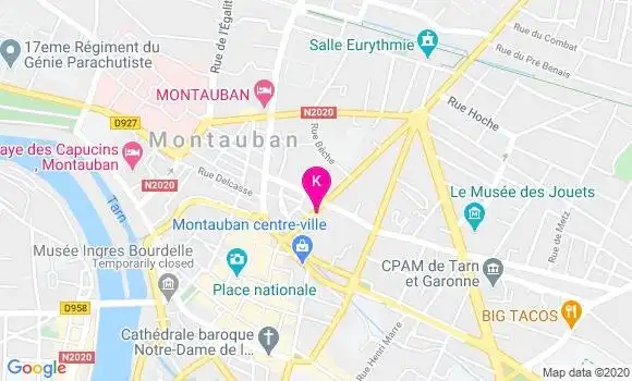 Localisation Guillaume Vercauter