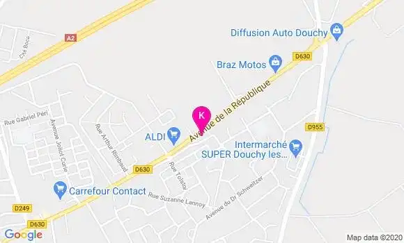 Localisation William Algava
