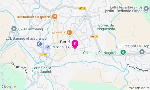 Localisation Carlos Joven Oliveras