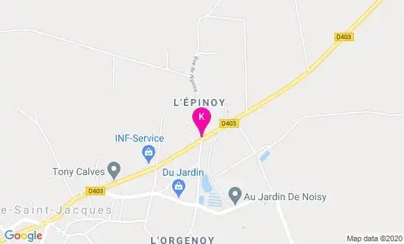 Localisation Marie Agnes Braud Monard