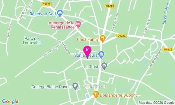 Localisation Geraldine Bordes