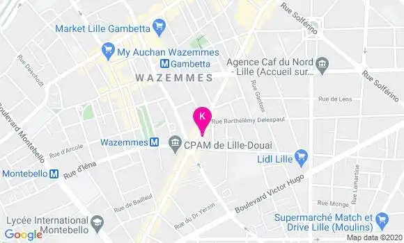Localisation Camille Jaecques